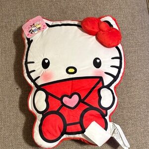 Hello Kitty Red and White Pillow